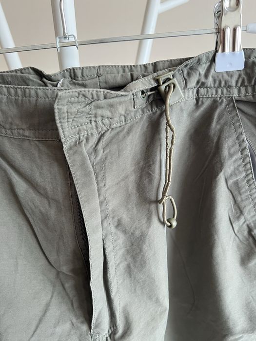 Szerokie spodnie bojówki cargo L