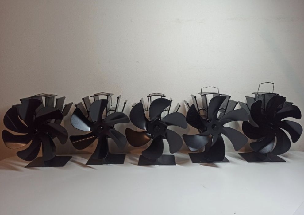 Термоелектричний вентилятор для камінів,буржуйок,печей