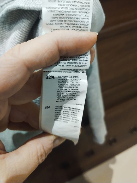 Bluza szara xl nowa