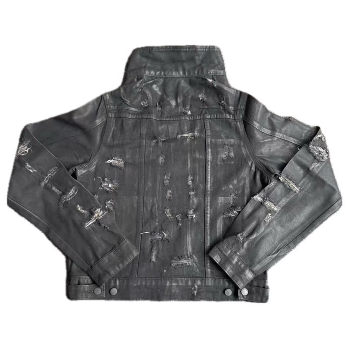 Dior Homme 04ss Strip Wax jacket джинсовка: 3 699 грн. - Джинсовые