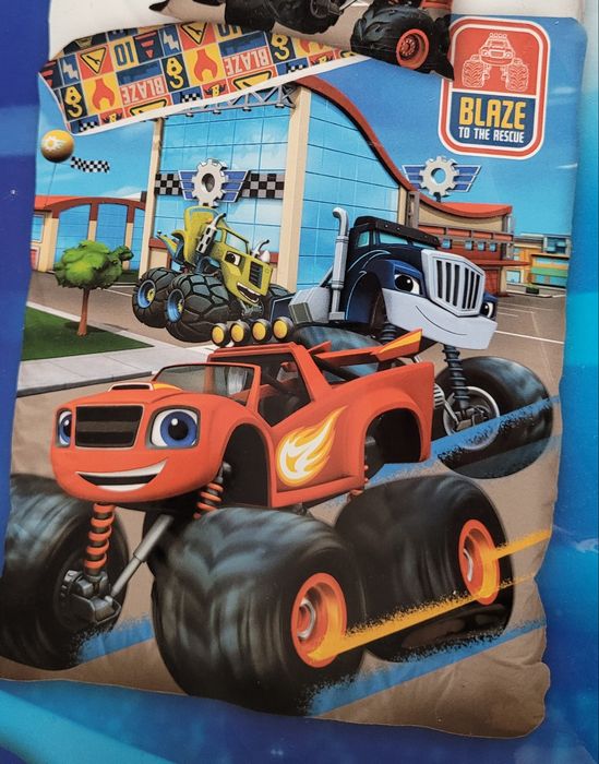 Poszewka 160x200 Blaze i Mega Maszyny