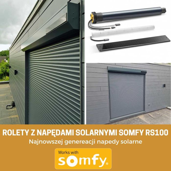 Rolety Zewnętrzne SOLARNE Somfy Legnica – Produkcja, sprzedaż, montaż