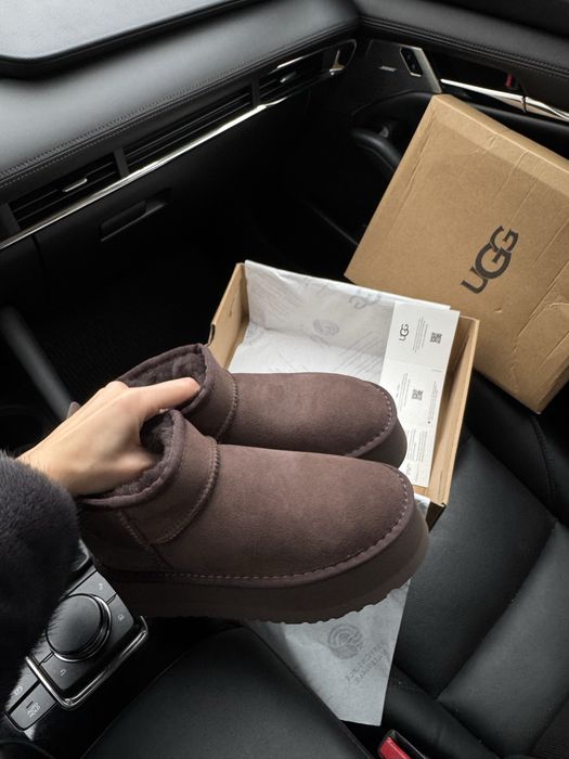 UGG Ultra Mini Chocolate (угги) повністю натуральні 37 розмір