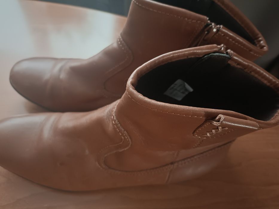 Botki damskie roz 39