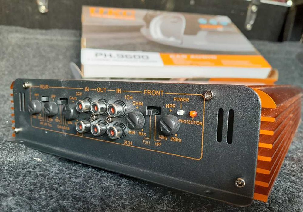 Ukc 9600 4х канальный авто усилитель усилок для саба или колонок