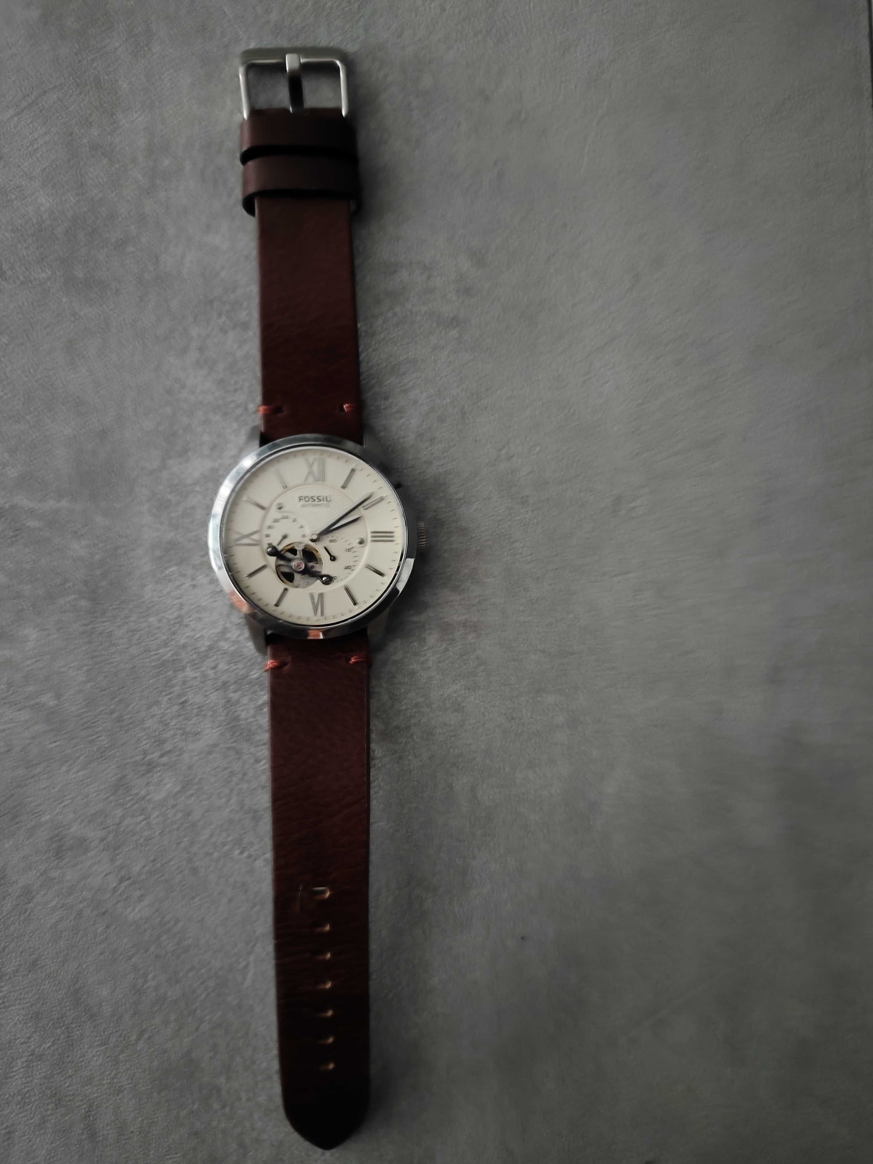 Fossil TOWNSMAN Automatic ME3064 zegarek m ski br zowy stan idealny Warszawa Praga Po udnie OLX.pl