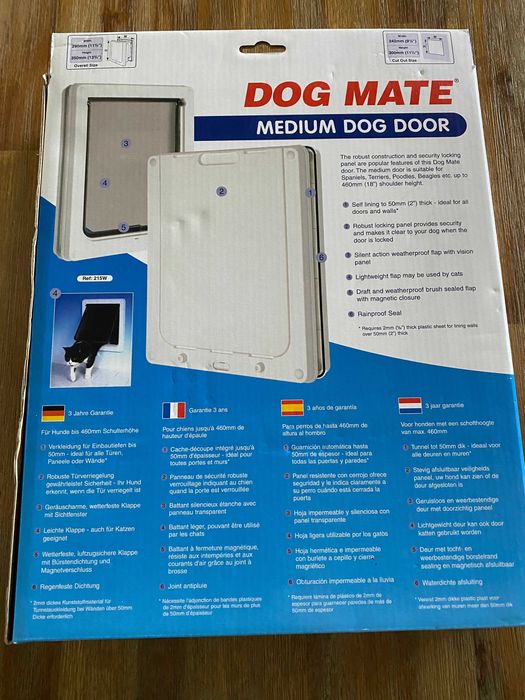 Porta média para cães DOG MATE (Preço drasticamente reduzido!)