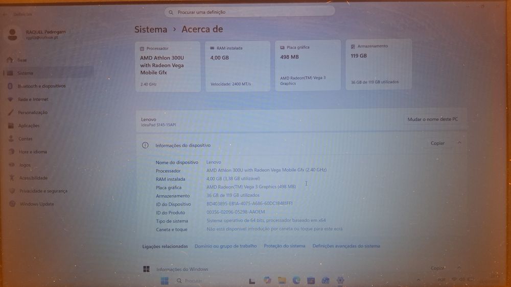 Lenovo ideapad S145-5API