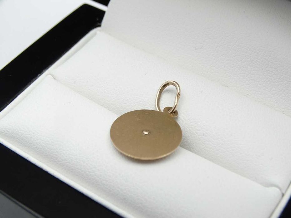 Piękna Złota Zawieszka Medalik 1,05g P585