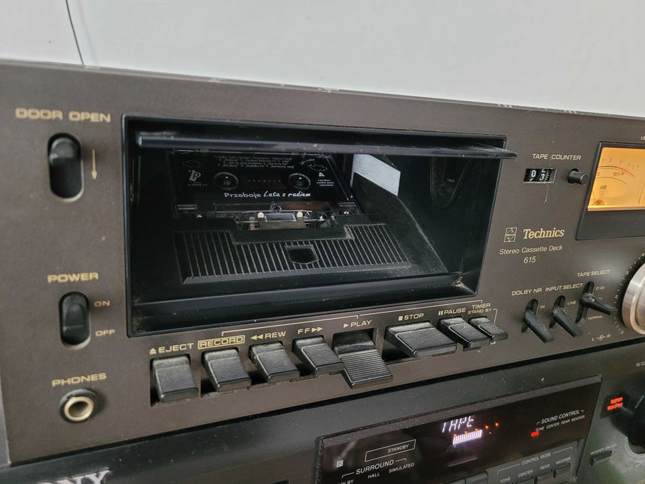 Magnetofon Deck Technics RS-615