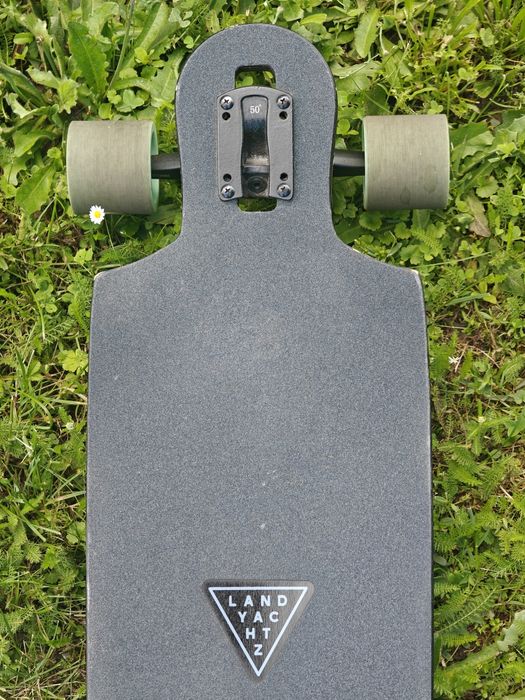 Landyachtz Drop Cat 38 Black Seeker - longboard