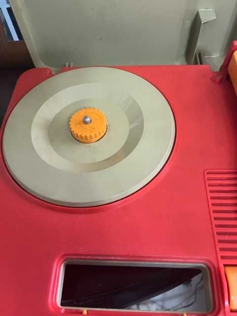 Gira discos Fisher-Price anos 80