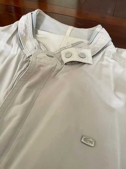 Parka Dupla Face Lacoste Cinzenta tam. M