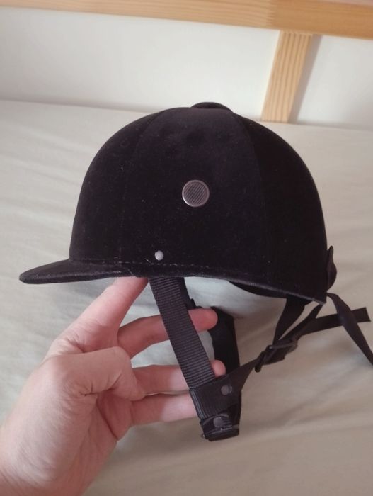 Kask toczek jeździecki roz. M 56/59 cm ( 6 7/8)