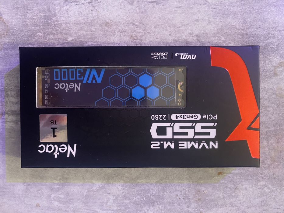 Новий SSD m2 NVME 1tb 2tb Netac NV3000, 2tb