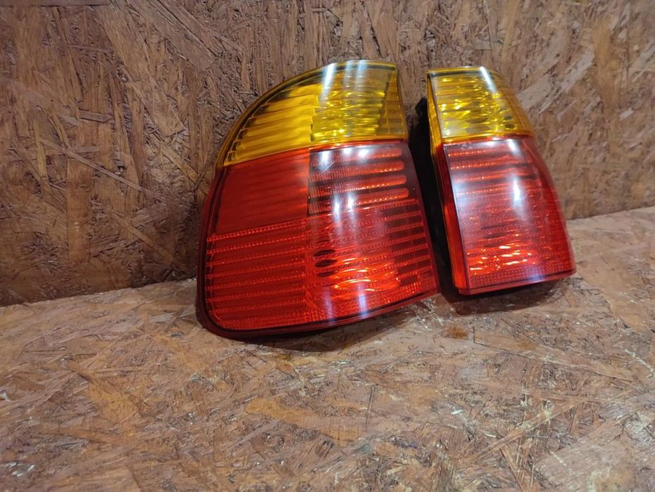 bmw e39 touring oryginalne lampy tył led / poliftowe diodowe pomarań