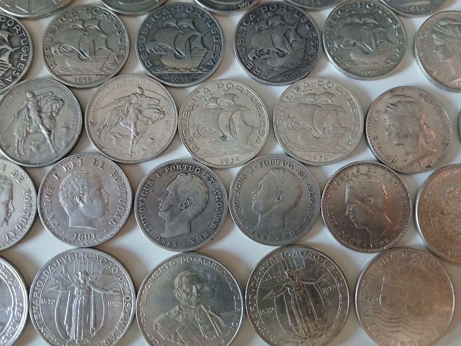 Moedas de prata portuguesas