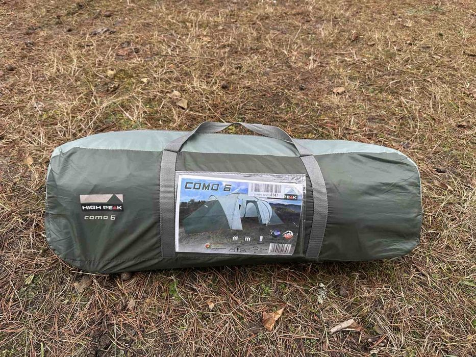Палатка High Peak Como 6 (6ти місна) з Німеччини!