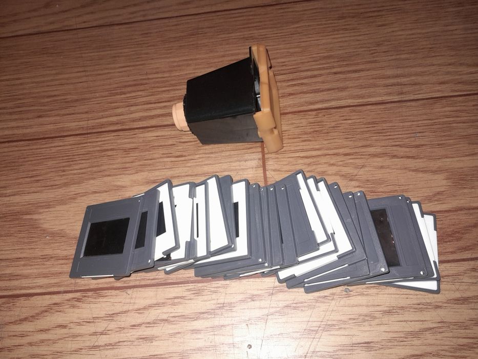 projektor plus klisze z okresu prl