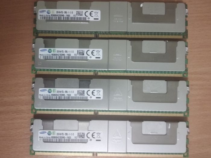 Память - Samsung 1x32GB DDR3-1600 LRDIMM PC3L-12800L 4Rx4