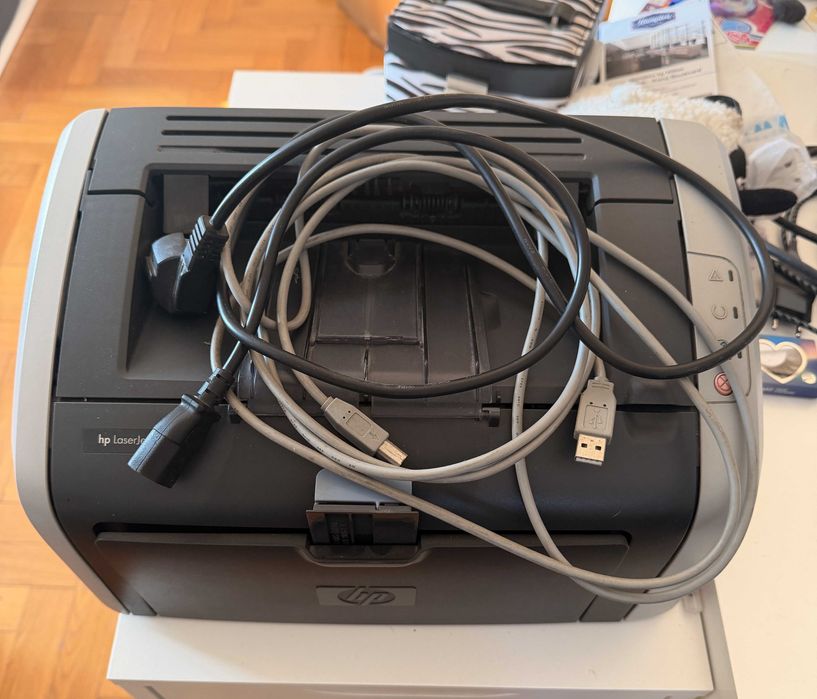 Drukarka Laserowa HP LaserJet 1012 15zł toner Windows 10 11