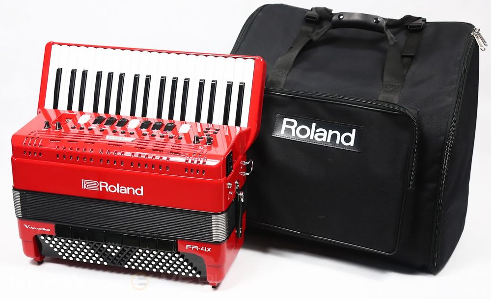 Roland FR-4X czerwony + pokrowiec | kup NOWY wymień STARY