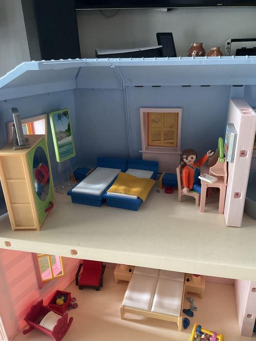 Playmobil duzy domek umeblowany