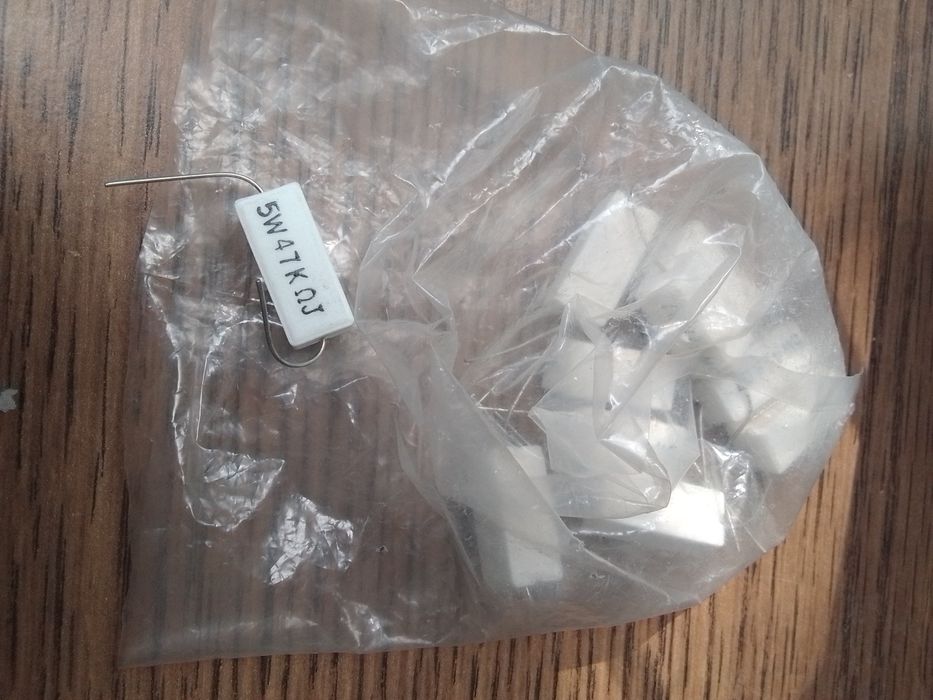 5w 47kj резистор керамический