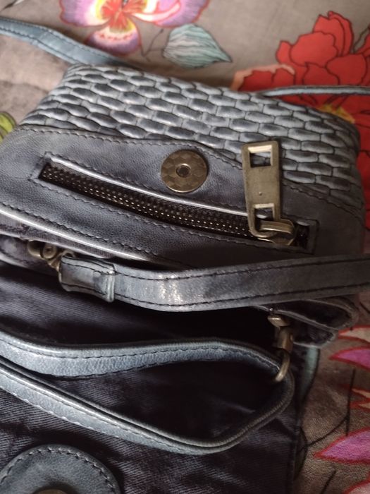 Depeche torebka skóra naturalna