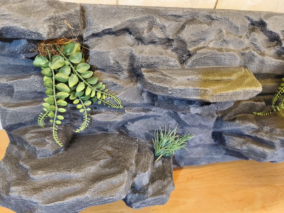 Ścianka do terrarium 3d 80x40h