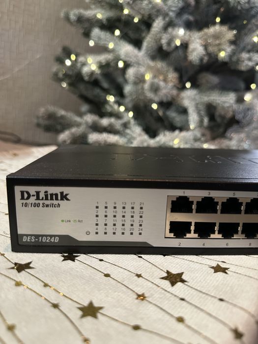 Коммутатор D-Link des-1024D и netis ST3124P