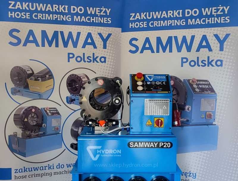 Zaciskarka do węży SAMWAY P20Q + transport + szkolenie + gwarancja +..