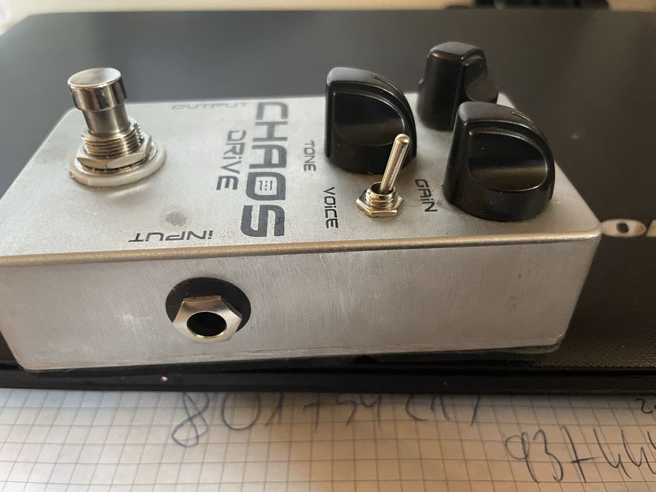 CHAOS DRIVE. Efekt gitarowy