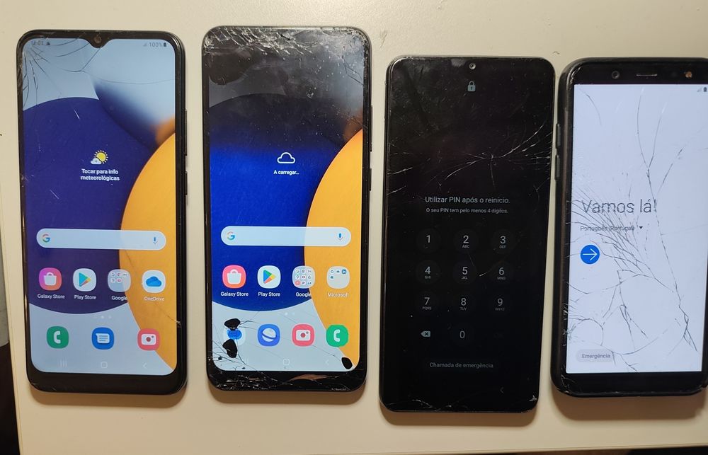 11 telemóveis SAMSUNG