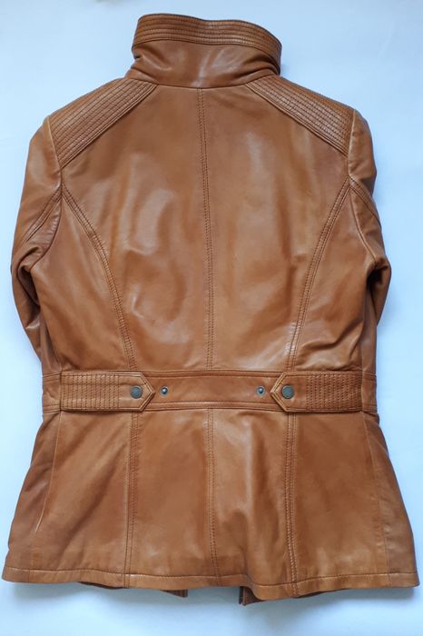 Kurtka skórzana damska, marki Ochnik, używana, XS