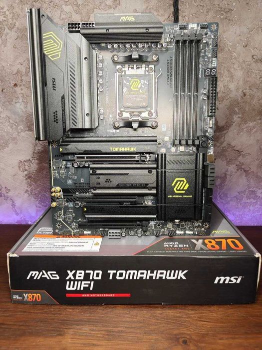 Материнська плата Msi MAG X870 Tomahawk Wifi (AM5) 7000-9000 Серія AMD