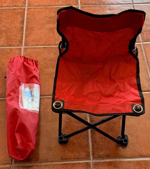 Cadeiras articuladas de campismo