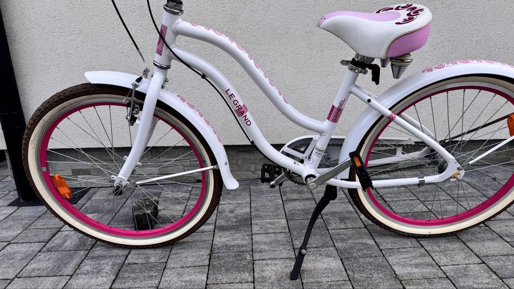 Super stan Rower Legrand koła 24” dla dziewczynki ok 6-9 lat