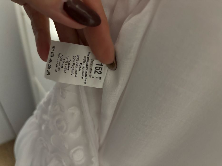 Sukienka Komunia model Nina/zestaw