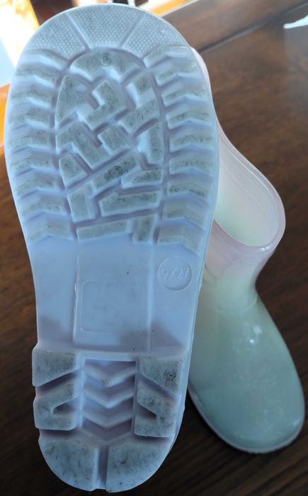 Botas Borracha 27 Botins Impermeáveis 27 Criança Menina