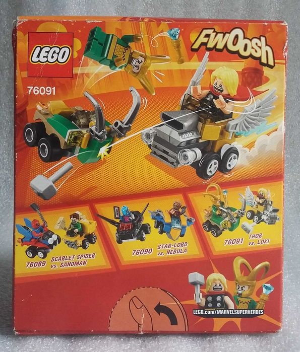 Lego 76091 - fechado