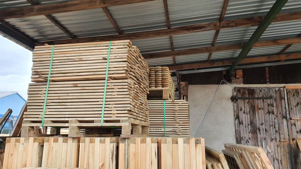 Sztachety Sosnowe 9 cm szer x 1.8 cm gr