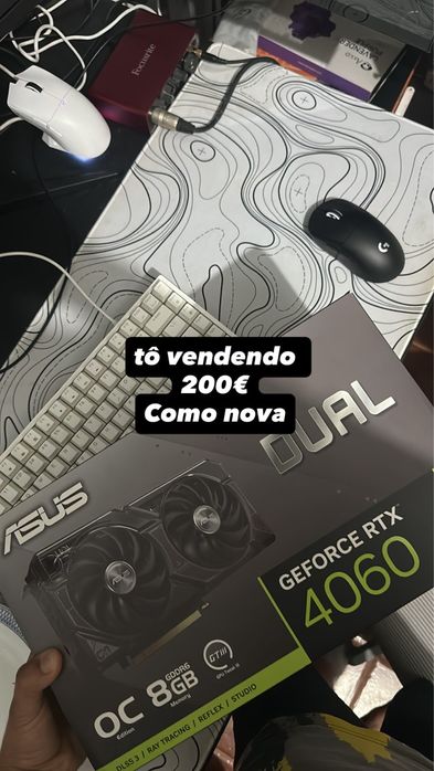 RTX 4060 8gb como nova