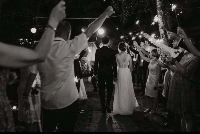 Suknia ślubna w stylu boho muślinowa kolor ivory