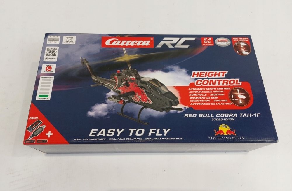 Carrera RC helikopter zdalnie sterowany RED BULL COBRA TAH-1F