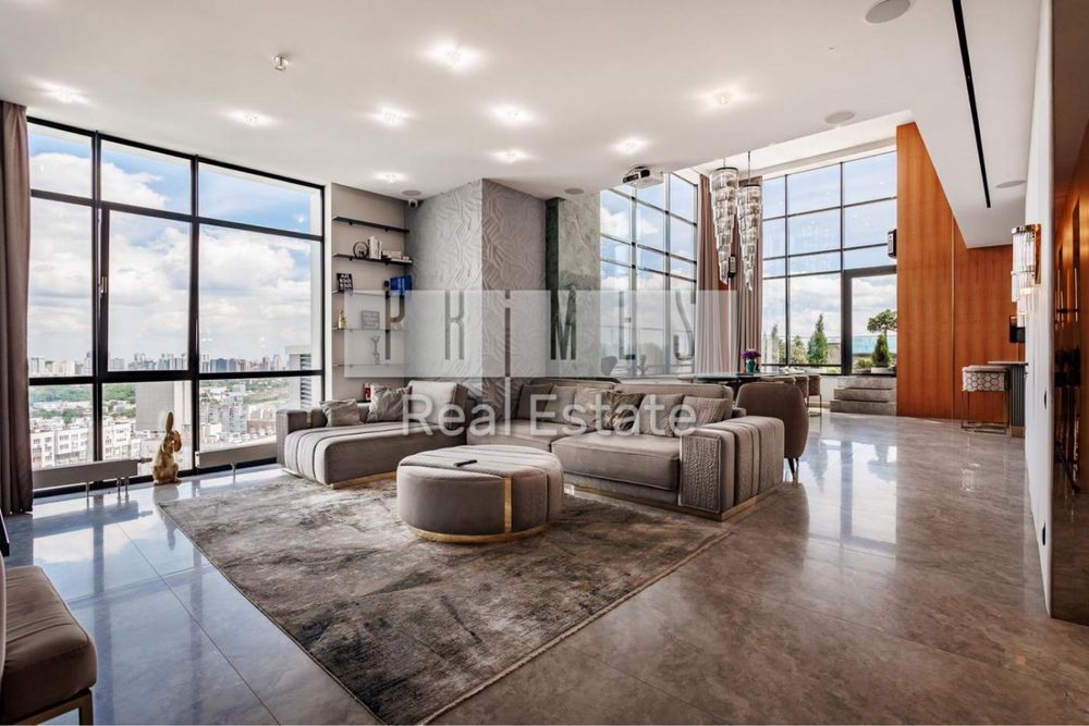 Ексклюзивний дворівневий пентхаус 250 м² | Park Avenue VIP | Тераса 67 м²