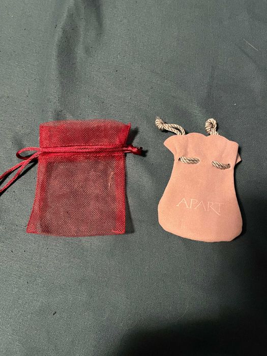 2 woreczki, apart oraz czerwony
