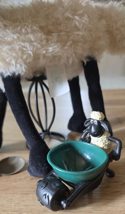 Maskotka vintage 2006 Baranek Shaun Sheep figurki gratis