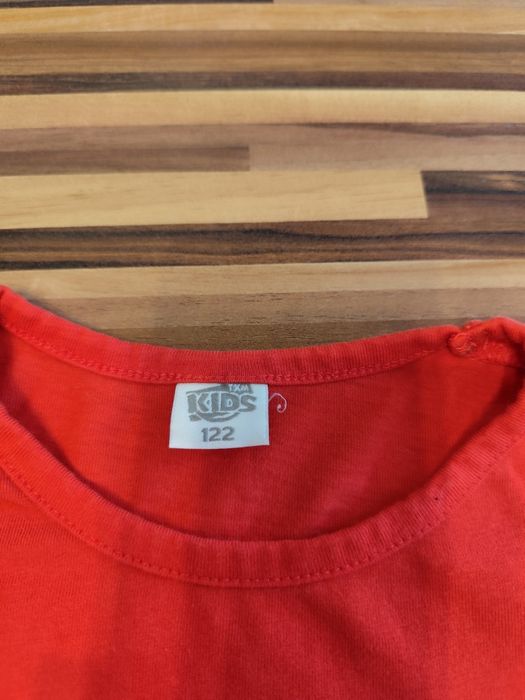 Koszulka z długim rękawem świąteczna pingwinek r. 122 txm kids