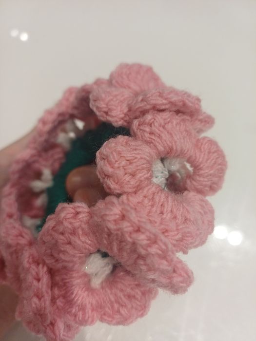 Scrunchie kwiaty